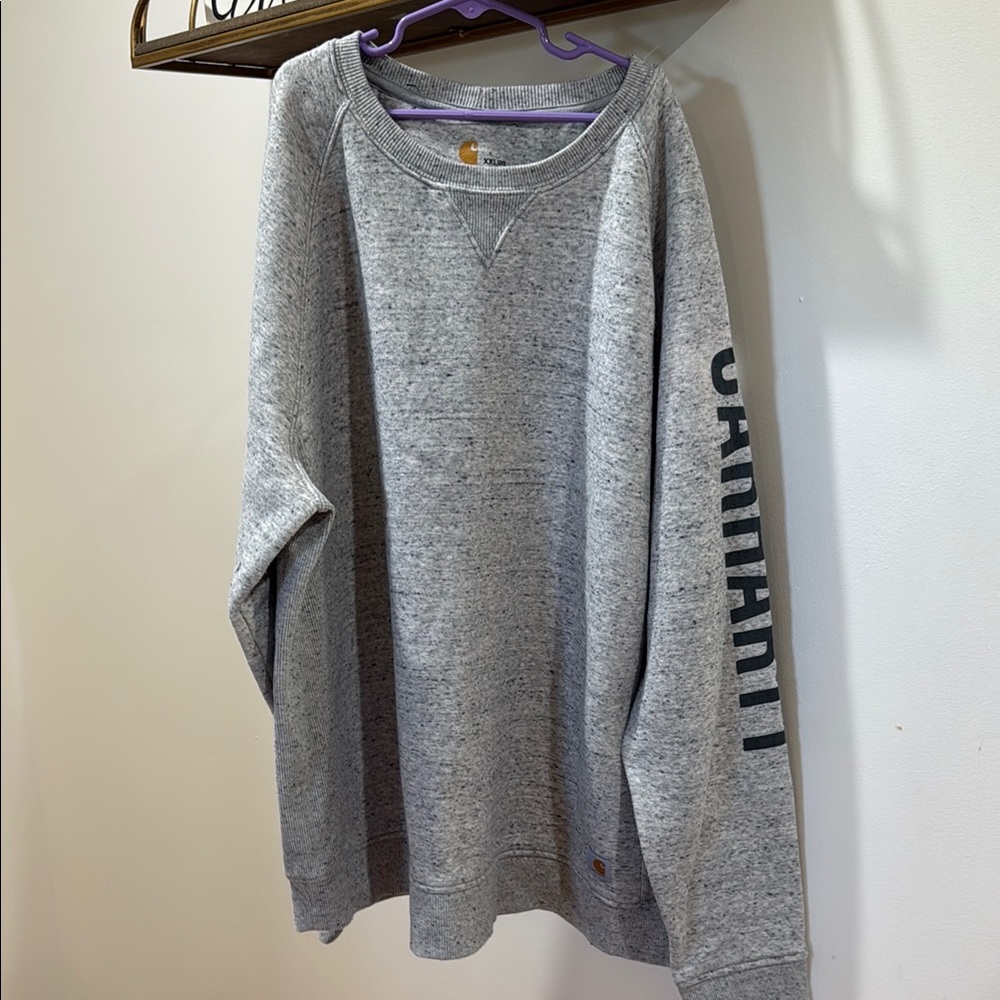 Carhartt Women's Gray Crewneck Sweater